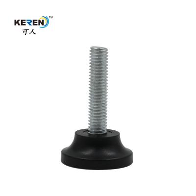 China KR-P0309 PP Replacement Plastic Couch Legs , Adjustable Leveling Feet Home Furniture Use for sale