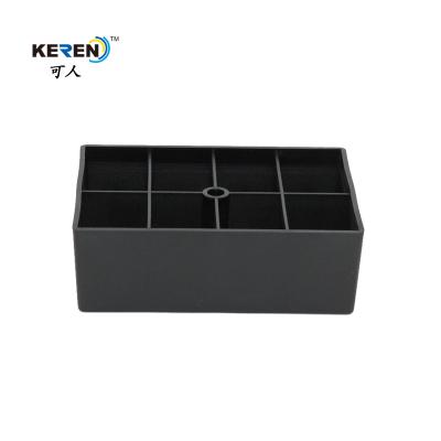 China Kr-P0264 Duurzame Plastic Meubilairvoeten, 55mm Benen van de Hoogte de Regelbare Bank Te koop