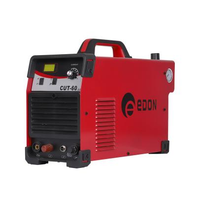 China Building Material Stores EDON CUT-60 25MM SINGLE PHASE PLASMA CUTTER Inverter Plasma Cutting Machine for sale