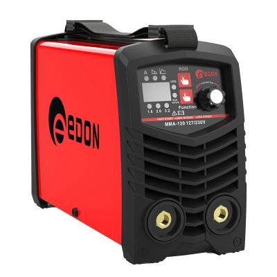 China EDON DC Dual Voltage 110/220V PORTABLE INVERTER WELDING MACHINEsolda Welder 120amps Mini Welder for sale