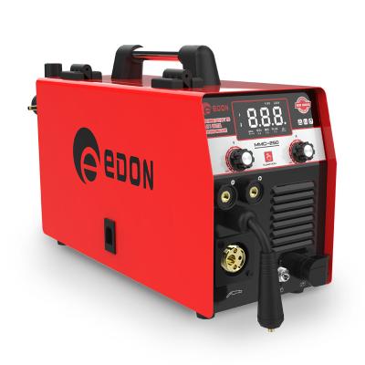 China DC MIG INVERTER EDON MULTIFUNCTIONAL WELDING MACHINE CAT WELDING MACHINE MIG/MMA/CUT-250 MULTIFUNCTIONAL ARC WELDER for sale