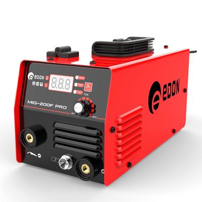 China EDON WELDER GASLESS MIG GASLESS GASLESS MIG-200 PORTABLE MIG WELDING MACHINE for sale