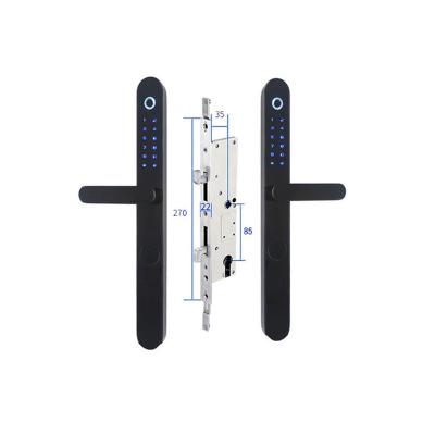 China Aluminum Alloy Outdoor Smart Door Lock Digital Multipoint Smart Lock for sale