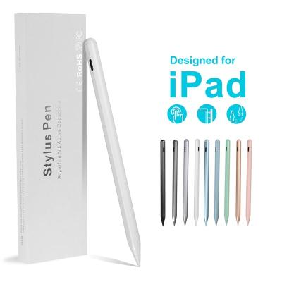 China Soft Writing for Apple iPad Pro Air Mini Pencil Custom Logo Wireless Palm Rejection Original Tilt Active Magnetic Stylus Pen for sale