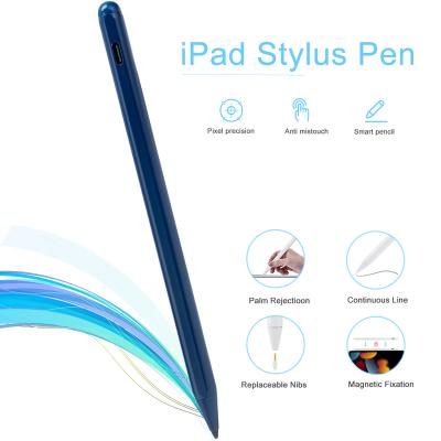 China Hot Sale Mobile Phone Palm Rejection Stylus Pencil For Ipads Pencils Function Tablet Rechargeable Magnetic Stylus Pen For Apple for sale