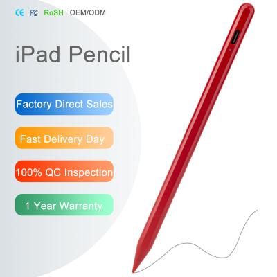 China 2022 New Rechargeable Mobile Phone Stylus Pen With Remaining Touch Pen For Ipad Pencil Palm Rejection Display Power Tablet Screen for sale