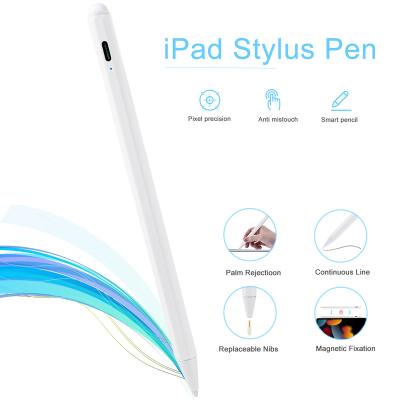 China 1:1 Generation Pencil Pen For Apple Pencil 2nd Logo Palm Rejection Stylus Active Tablet Touch Pens Customized Mobile Phone for sale