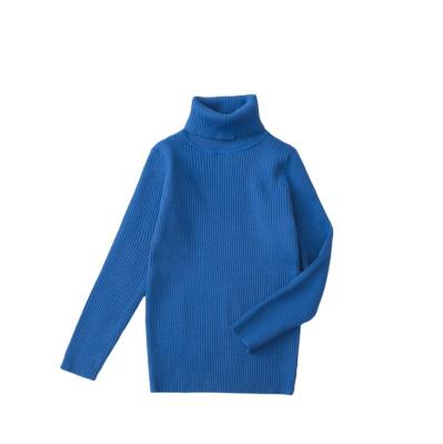 China Polyester Anti-Shrink Cotton Plus Size Kids Baby Pullover Sweaters Turtle Neck Breathable Sweater for sale