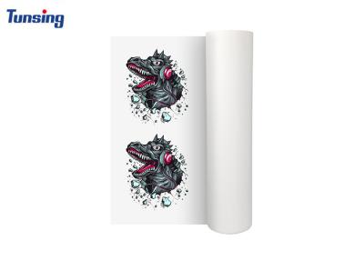 China Cool Tear Heat Transfer Film DTF PET Film 60cm 30cm Width Rubbing Resistance for sale