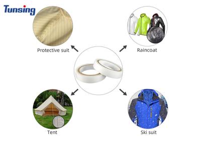 중국 TPU 꿰매고 밀폐 수질 덥게 녹는 접착 테이프 빗옷 판매용