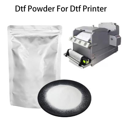 China Wholesale 1kg 5kg White Tpu Polyurethane White Hot Melt Dtf Advesive Powder For Dtf Print for sale