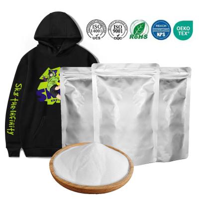 中国 100% TPU 白い粘着粉 DTF 粘着粉 1kg/袋 DTF 熱溶性粘着粉 熱伝送印刷用 販売のため