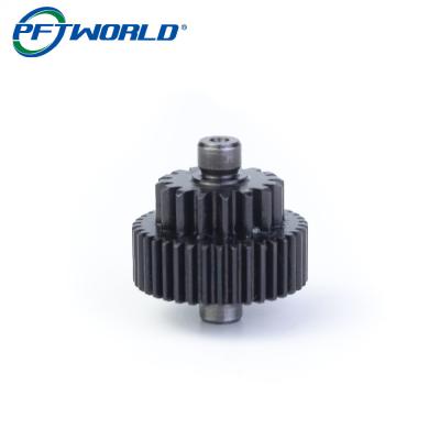 Κίνα Τμήματα CNC ακριβείας 4140 Steel Spur Gear Black Oxide Welding Accessories προς πώληση