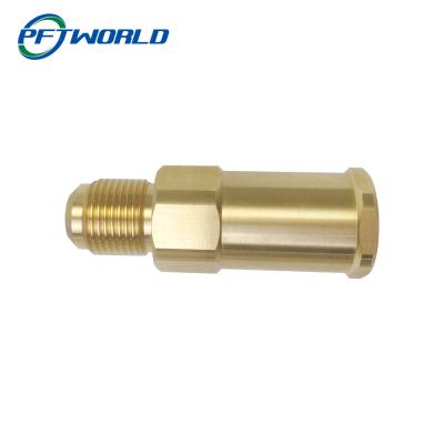 Cina CNC Brass Parts Precision Custom Machining Sandblasting Services in vendita