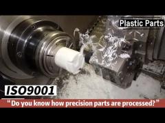 CNC turning and milling composite processing - plastic parts