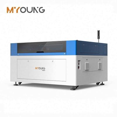 China Water Cooled RECI 100w 1390 1610 Acrylic CO2 Laser Cutter Engraver For MDF Wood Cutting Advertising Application for sale