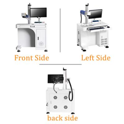 China Air-cooled Lifting Fiber Laser Marking Machine For Metal Jewelry Gold Tumbler Silver Plastic Etc Fiber Laser Marking Machine for sale