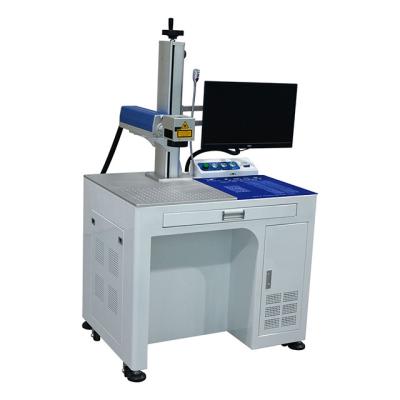 China Chinese Supplier Air Cooled 20w 30w 50w Animal Ear Mark Jewelry Fiber Laser Marking Machine for sale