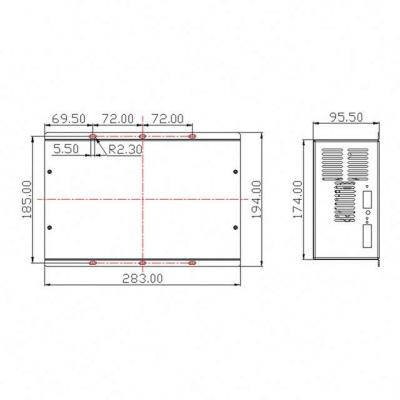 China CO2 Laser Engraving Machine Raycus Laser Source Power Source Longer Service Life for sale