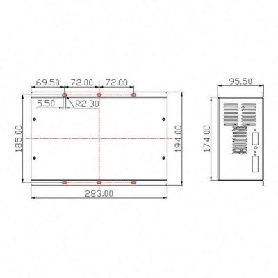 China CO2 Laser Engraving Machine 100W CO2 Laser Power Source With Big Discount for sale