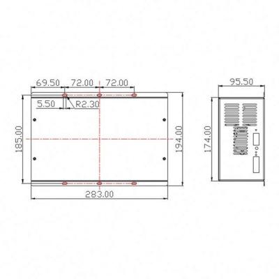 China CO2 laser engraving machine 100w 150w co2 laser machine power supply with affordable price for sale