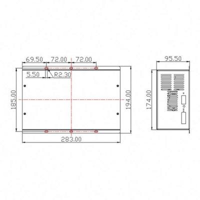 China 100W 150W CO2 laser engraving machine CO2 laser power supply with good discount for sale