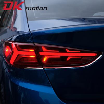 China shockproof & DK MOV new product waterproof car modified led tail light lamp for Hyundai Sonata 9 for sale