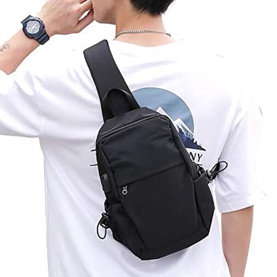 China Outdoor High Quality Sling Sling Duffle Bag Waterproof Custom Lightweight Travel Waterproof Bag For Men With USB for sale