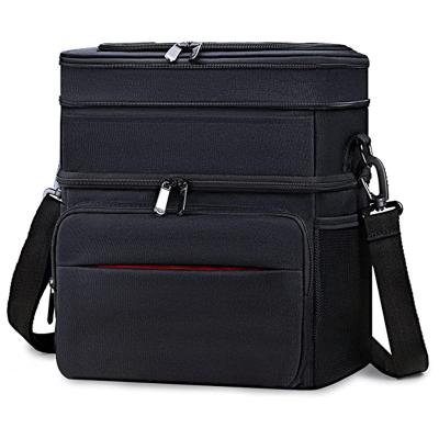 China Waterproof Tactical Lunch Box Cooler Tote Bag Large Insulated Reusable Expandable Custom Picnic Lunch Bag for sale