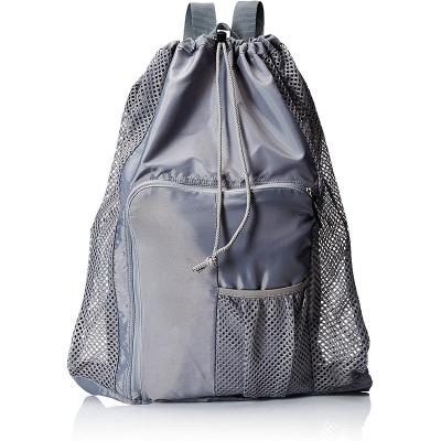 China Mesh Equipment Bag Stylish Outdoor Lightweight Luxury Sports Swim Bags For Beach , Gym for sale