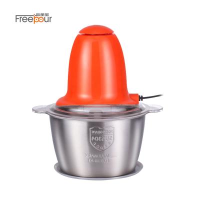 China 2019 2L Mini Simple Household Cleaver Vegetable Food Processor Vegetable Chopper For Kitchen for sale