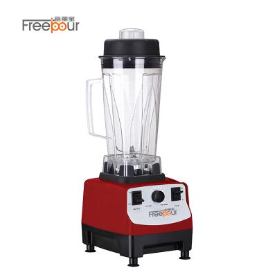 China Plastic jar with level Mark Electronics Appliances Blender Heavyduty 2 liter commercial blender for kitchen for sale