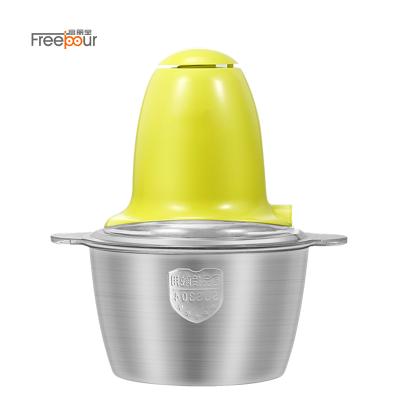 China Household Kitchen Food Processor Household Electric Food Chopper Chopper With Stainless Steel Blades for sale