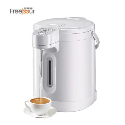 China Hotel New Arrival White Mini Electric Thermo Pot Multifunctional 2.8 Liters for sale