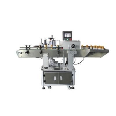 China Automatic Round Container Vertical Beverage T Type Labeling Machine for sale