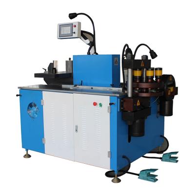 China energy & 3in1 Extracting Hydraulic Busbar Processing Machine Copper Busbar Processing 12x150mm Digital Busbar Machine for sale