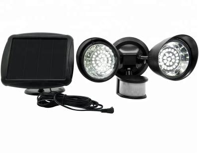 China Modern Dual Head 36 LED Solar Security Light With Motion Sensor for sale