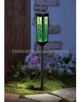 China Modern Solar Address Book Marker Stake Light for sale