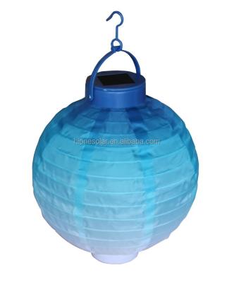 China CLASSIC Chinese Waterproof Outdoor Garden LED Solar Hanging Light Lanterns for sale