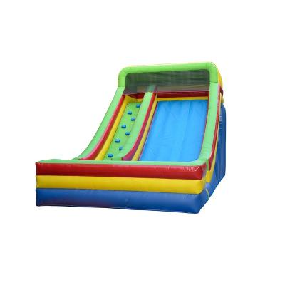 China Large Kakuna PVC Tarpaulin Inflatable Water Slide 30ft Tall Slide Tall Dry Stair Slide For Sale for sale