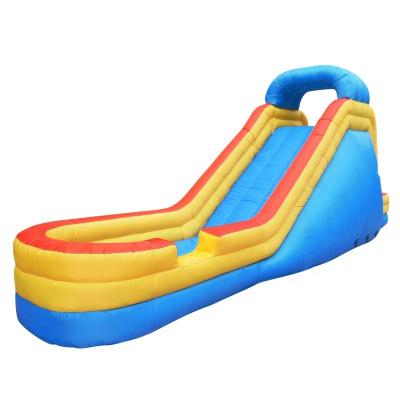 China 420D Oxford and PVC Tarpaulin Professional Kids Fun Pool Inflatable Touch Point Small Large Slide On A Water Slide Supplier for sale