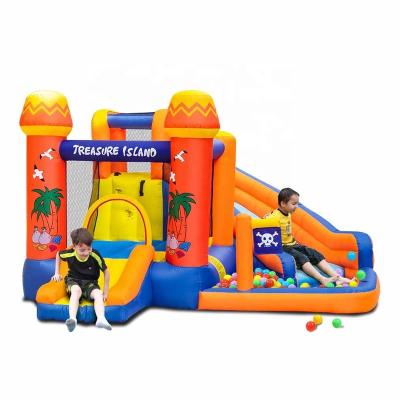 China Wholesale Inflatable Bounce House Water Pool Slide Combo Oxford Cloth Child Bouncy Castle With Slide for sale