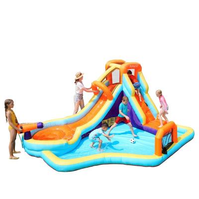 China 420D+840D Oxford Inflatable Water Amusement Park Slide Outdoor And Indoor Inflatable Slide for sale