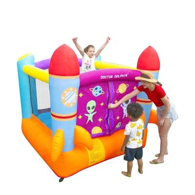 China Alien Inflatable Universe Rocket Inflatable Trampoline Inflatable Castles Oxford Cloth Bouncer Jumping Outdoor Or Indoor Kids Games for sale