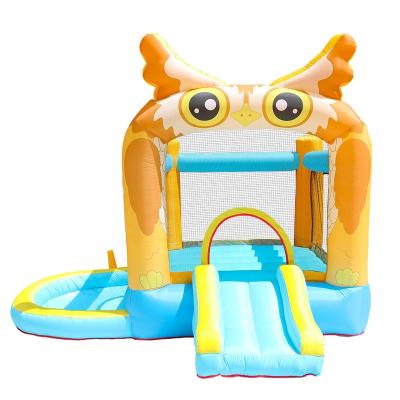 China New Cheap Wholesale Oxford Cloth Kids Small Indoor Air Jumping Slide Combo Bird Inflatable Bounce House For Sale China for sale