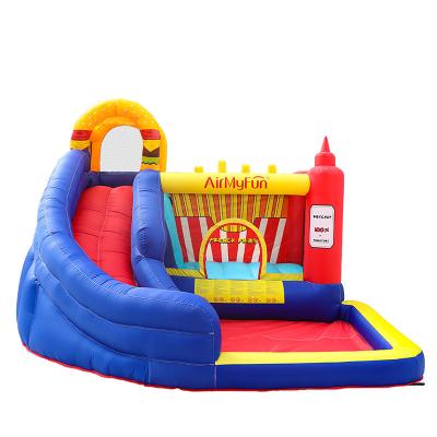 China Commercial 420D+840D Oxford Cloth Inflateble Kids Bouncer Party Business Cheap Character Inflatable Big Bouncy Castle For Sale for sale