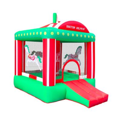 China Wholesale New Cheap Oxford Cloth Small Kids Indoor Air Jumping Combo Slide Inflatable Bounce House For Sale China for sale