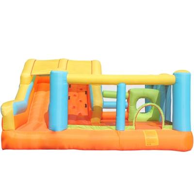 China 420D Oxford and PVC Tarpaulin Giant Adult Big Sky Castle Body Jumpers Jumpers Inflatable Jumper Slide With Blower Ningbo for sale