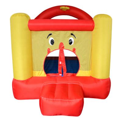 China Outdoor Oxford Cloth Clown Banners Inflatable Jumping Castle Pictures Airflow Bouncer Shenzhen for sale