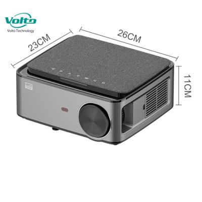 China Portable Pocket 1080p Pico Customizable Logo Projectors Mini Home Business Outdoor Car Window LCD Projector 3d Beamer with Battery for sale